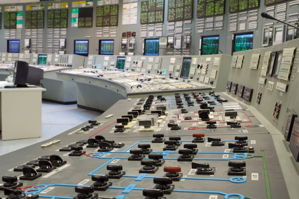 Nuclear Power Control Room Indicators