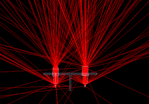 Light pipe light emission 