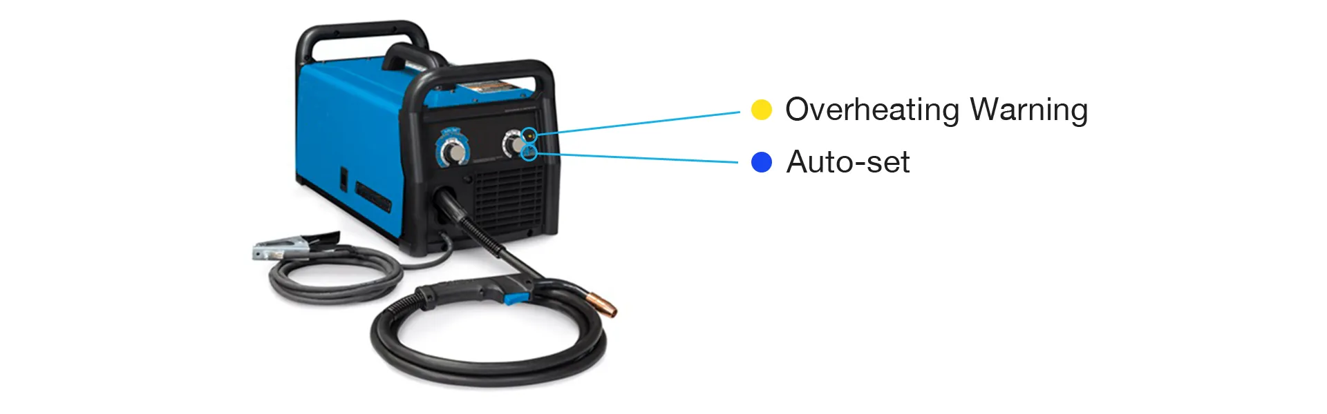 Single-color LED status indicator